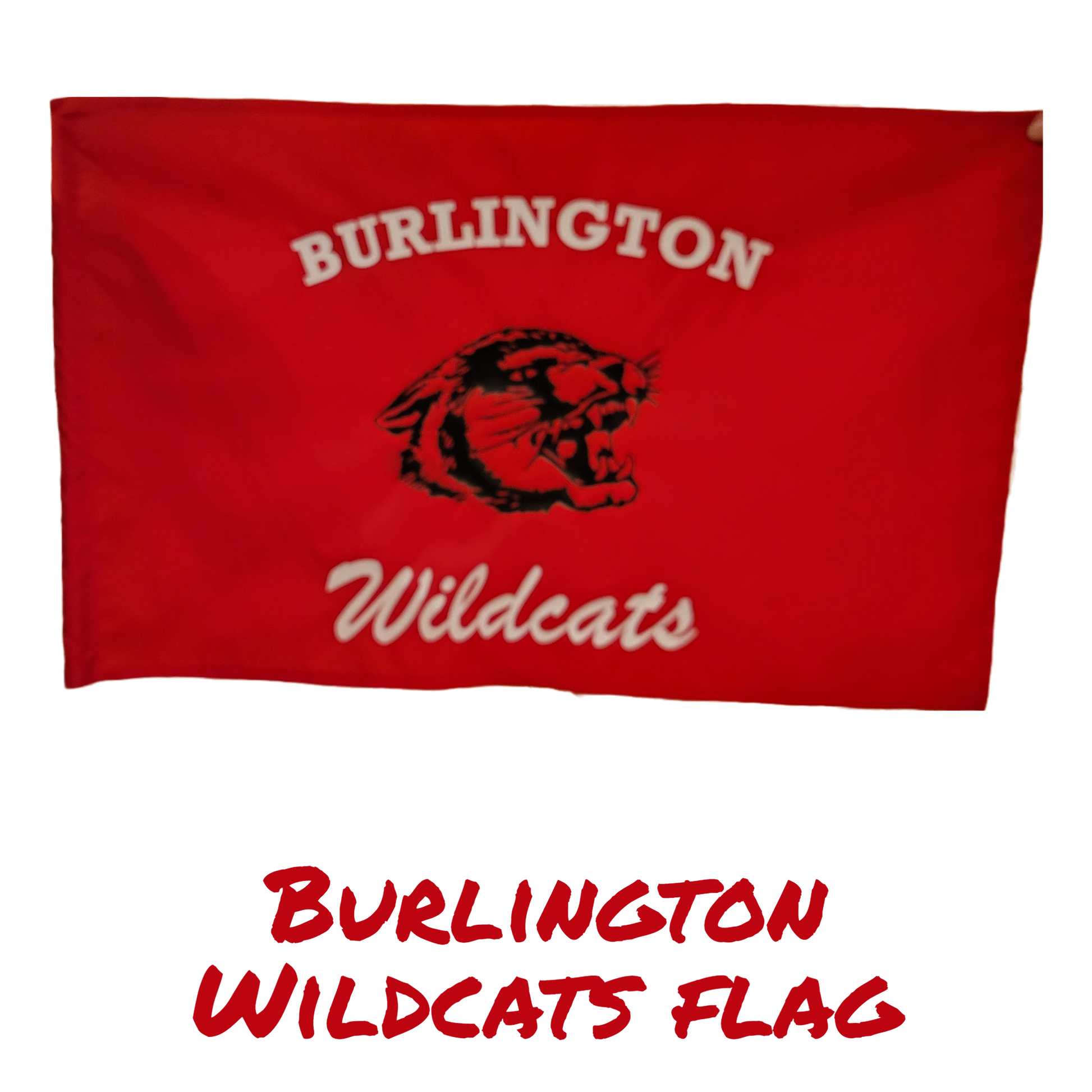 Burlington Wildcats Flag