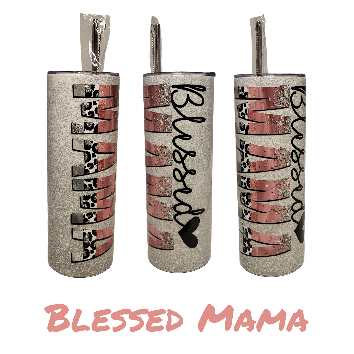 Blessed Mama Twenty Ounce Tumbler